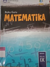 Buku Guru Matematika Kelas IX