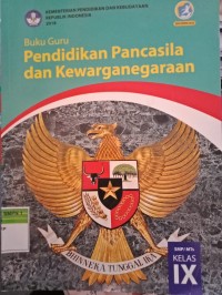 Buku Guru Pendidikan Pancasila Dan Kewarganegaraan Kelas IX