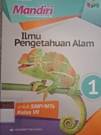 MANDIRI ILMU PENGETAHUAN ALAM KELAS VII