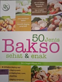 50 JENIS BAKSO SEHAT DAN ENAK