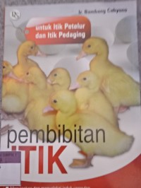 PEMBIBITAN ITIK