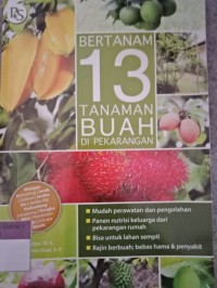 BERTANAM 13 TANAMAN BUAH DI PEKARANGAN