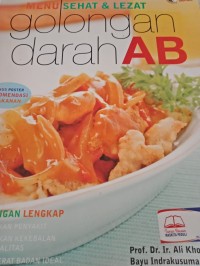 MENU SEHAT DAN LEZAT GOLONGAN DARAH AB