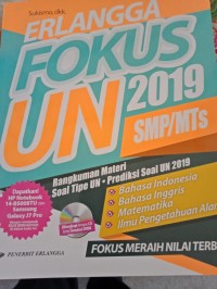 ERLANGGA FOKUS UN 2019 SMP/MTs