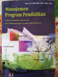 Manajemen Program Pendidikan