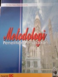 METODOLOGI PENELITIAN PENDIDIKAN